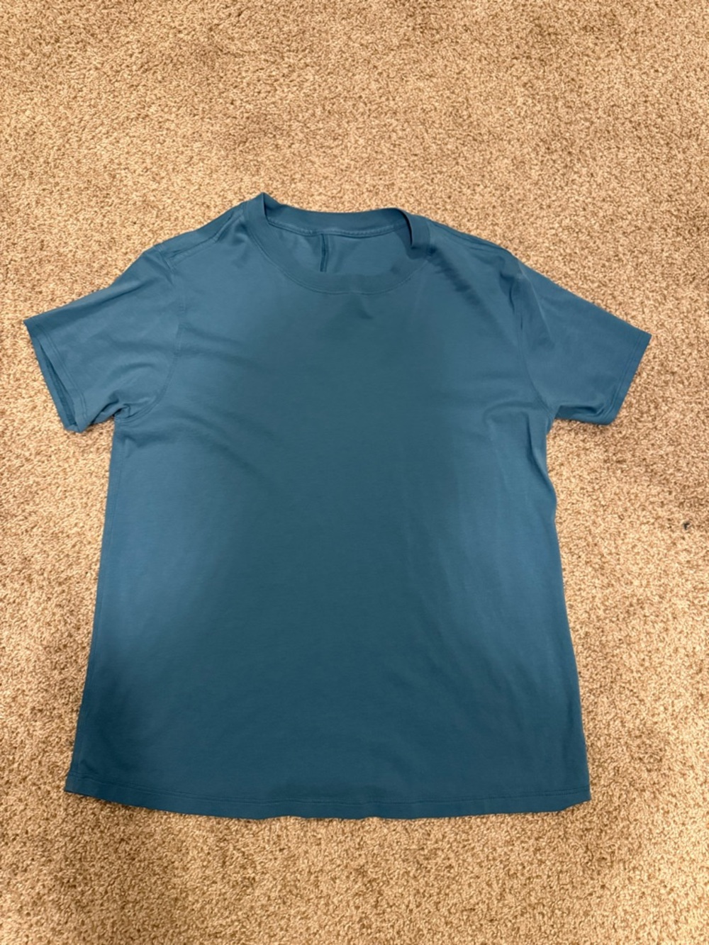 Lululemon women’s all yours cotton tshirt size 4 blue